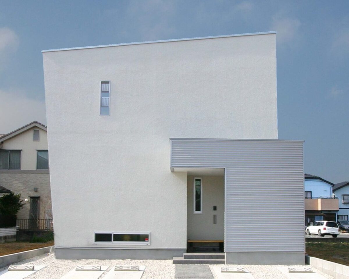 シンプルモダンな家